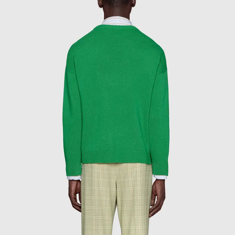 GUCCI x Freya Hartas FW21 Sweater Men's Green-2