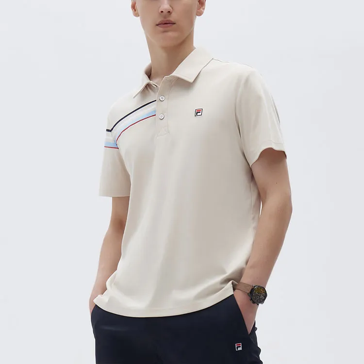 FILA Polo Shirts Men Moonlight Gray-4