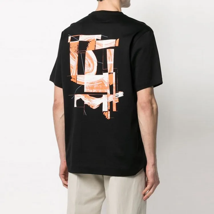 Ermenegildo Zegna T Shirts Men Black-5