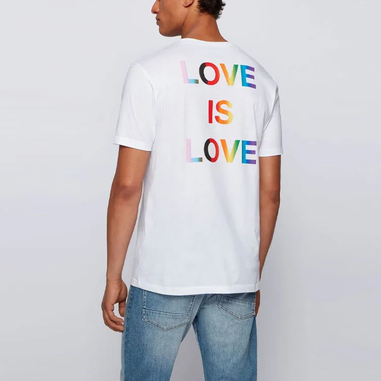 HUGO BOSS T Shirts Men White-3