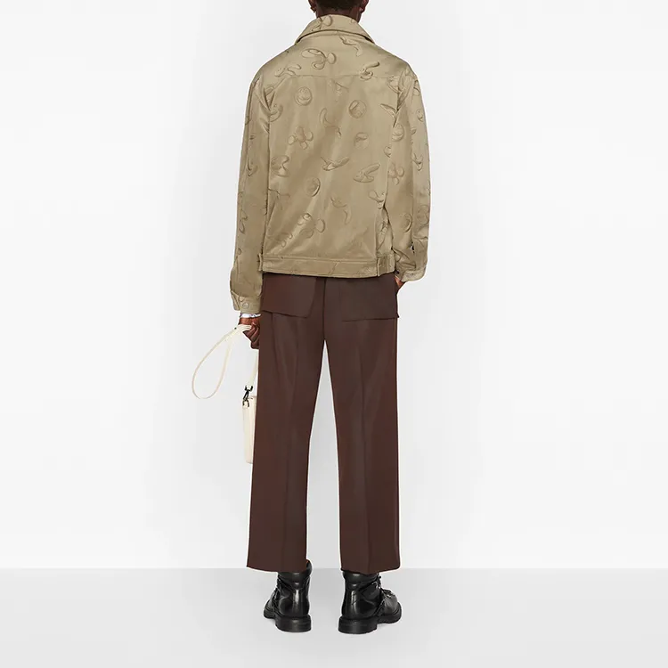 DIOR x KENNY SCHARF Dior Quarterly New Products FW21 Jackets Coats Men's Beige-3
