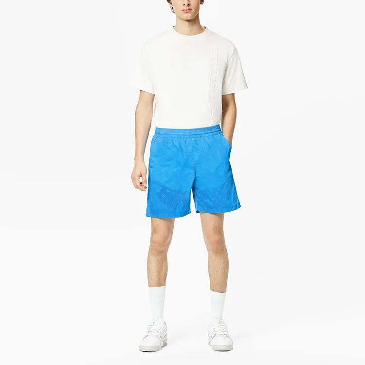 LOUIS VUITTON New Quarterly Products Of LV Casual Shorts Men's Blue-1