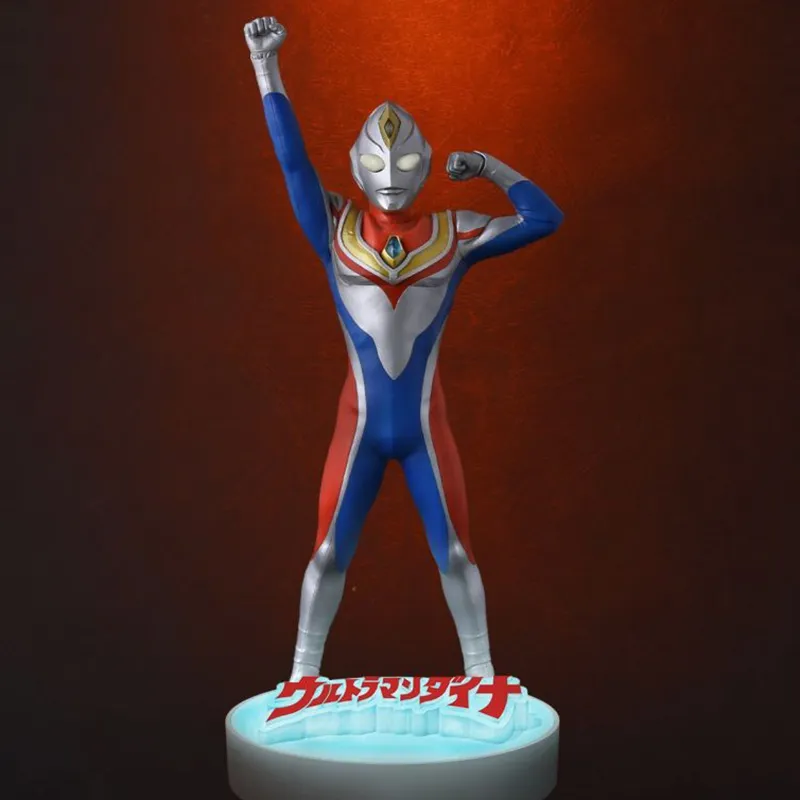 BANDAI Ultraman Dyna Bandai RMC Plus Glow Edition Featuring Styling Includes Base Scale Figures 31cm-1