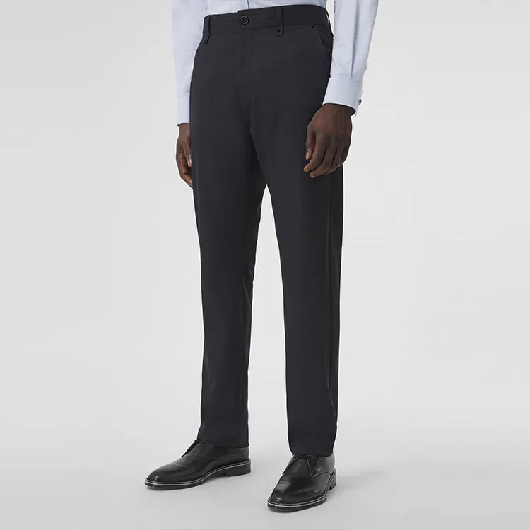 Burberry Suit Trouser Men's Dark Marine Blue-3