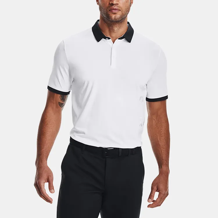 Under Armour Vanish Polo Shirts Men White-3