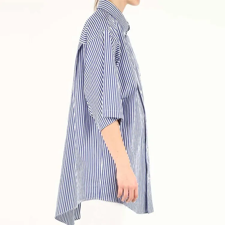 Balenciaga Shirts Women's Light Blue-5