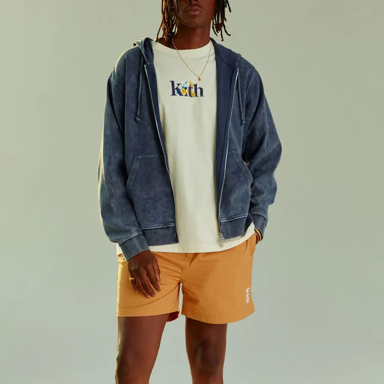 KITH Compact Knit Williams Iii Zip Up Hoodie-2
