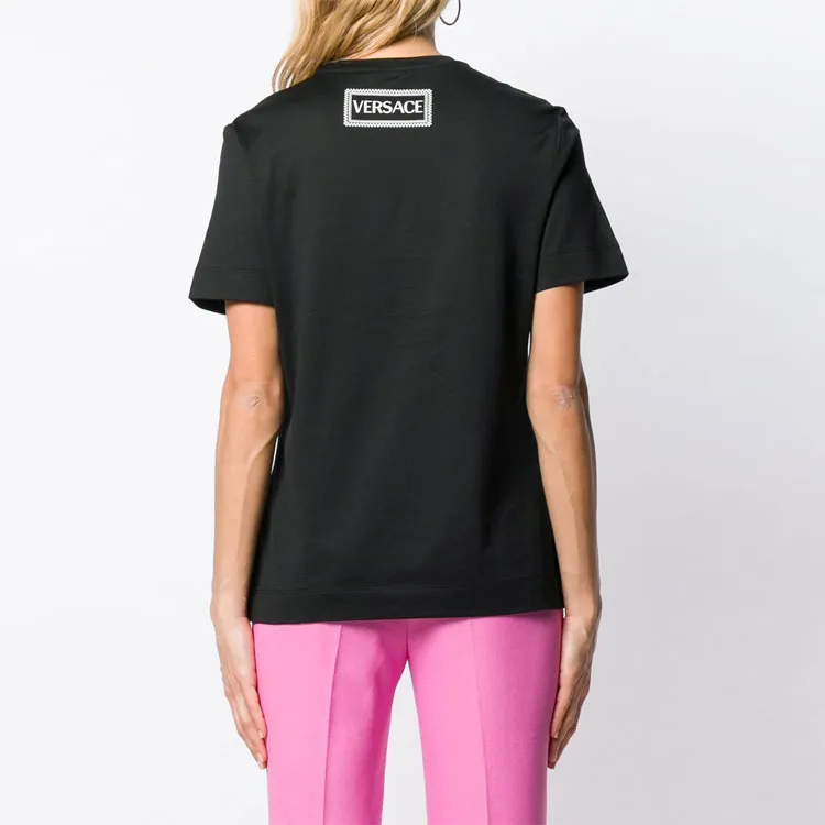 VERSACE T Shirts Women's Black-4