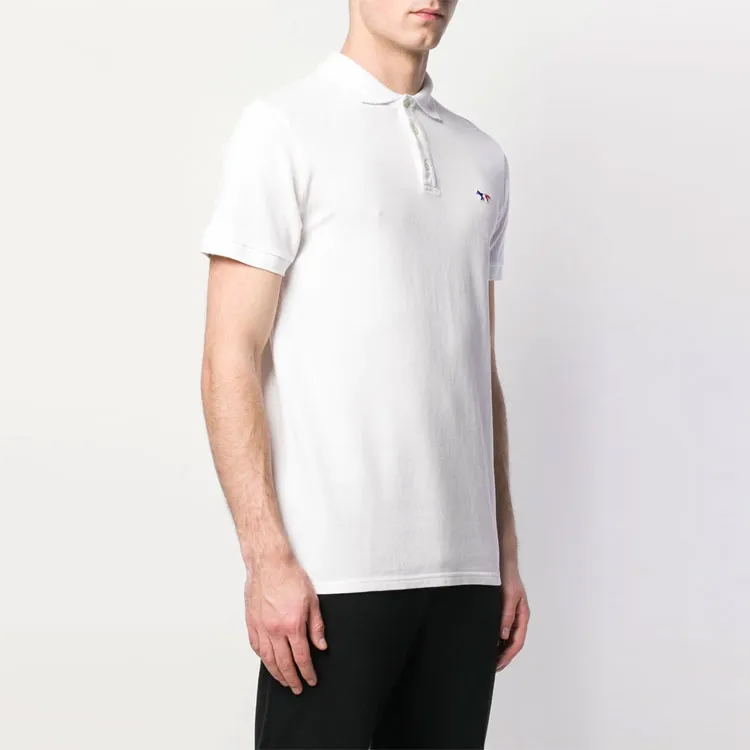 Maison Kitsuné Fox Logo Short-sleeve Polo Shirt-7