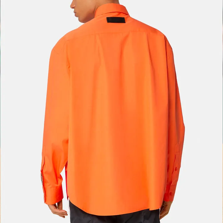VERSACE Shirts Men Orange-3