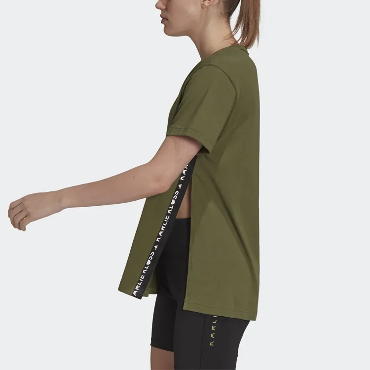 Adidas T Shirts Women's Green-4