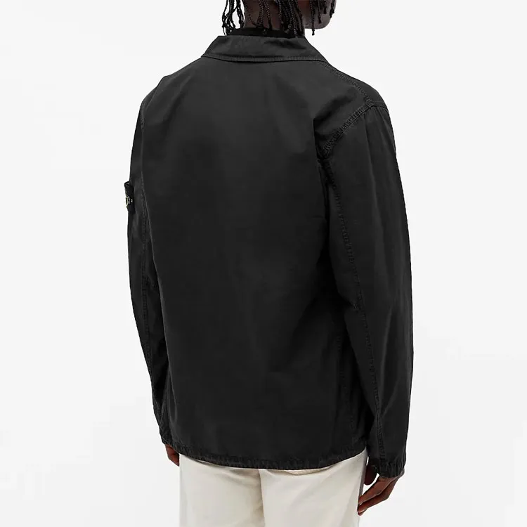 STONE ISLAND Jackets Men Black-1