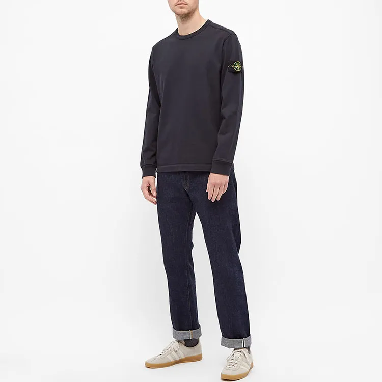 STONE ISLAND Sweatshirts Men Navy Blue-3