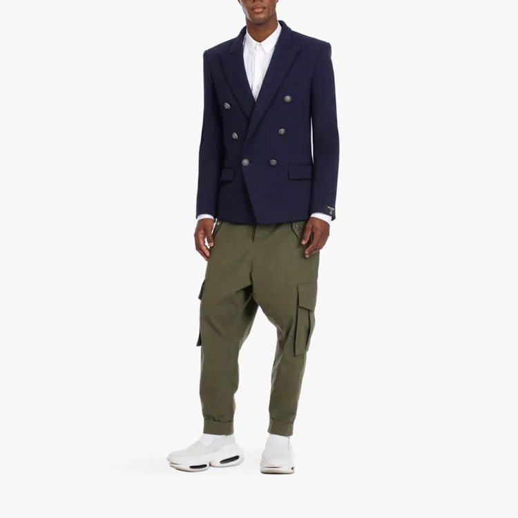 BALMAIN Cargo Pants Men Khaki-5