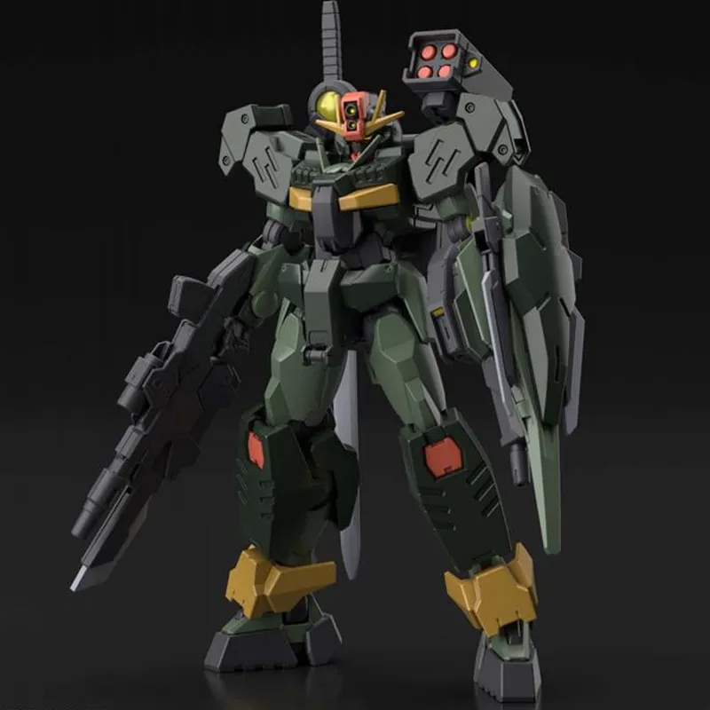 BANDAI Hg 1/144 Scale Gundam 00 Command QanT Model Kit Green-2