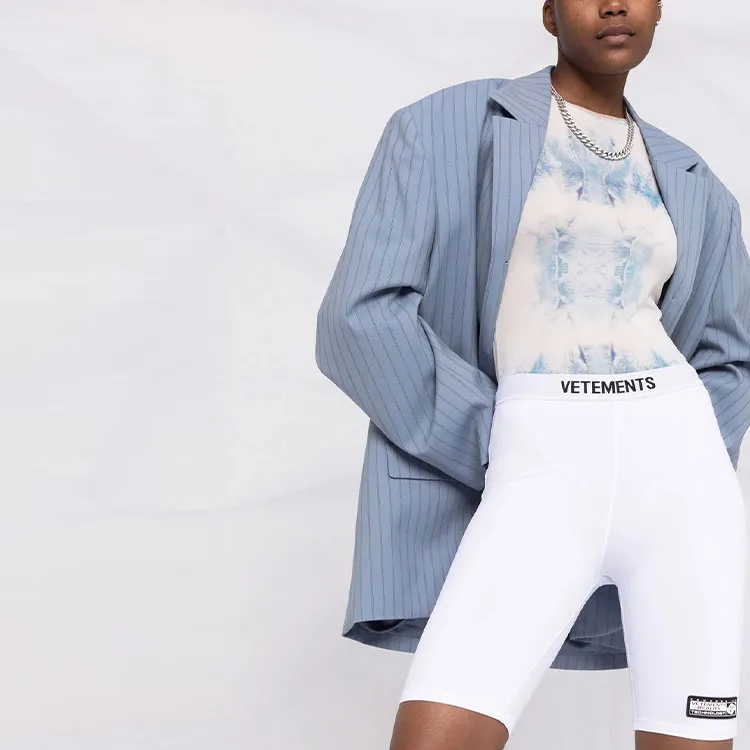 Vetements Cycling Pants Women's White-4