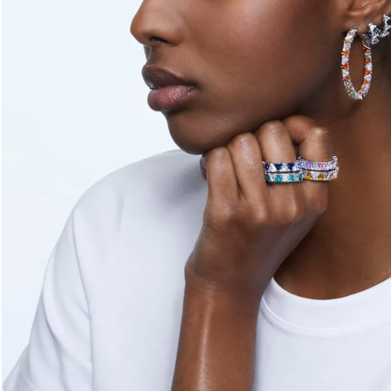 Swarovski 925 Sterling Silver Rings Women's-2