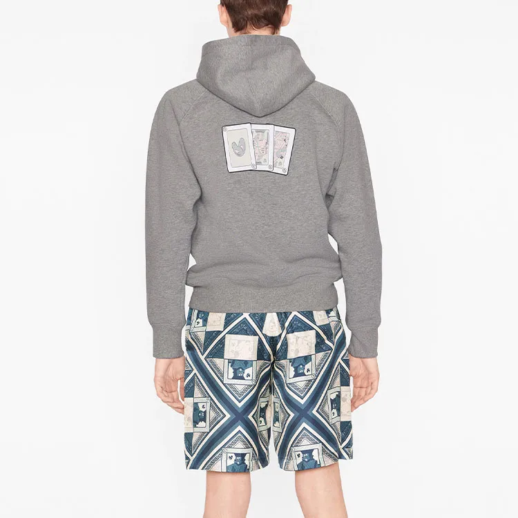 DIOR Quarterly New Products Sweatshirts Men Gray-3