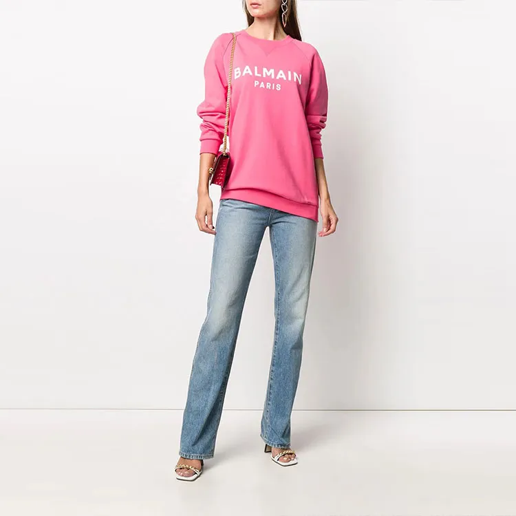 BALMAIN Sweatshirts Women's Pink-1