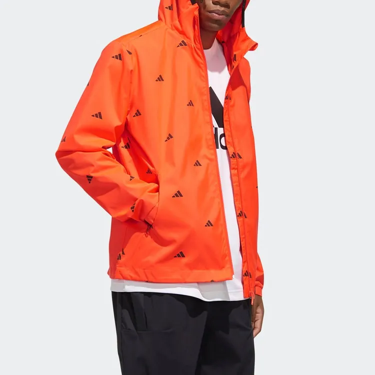 Adidas Jackets Men Red Fluorescent-3
