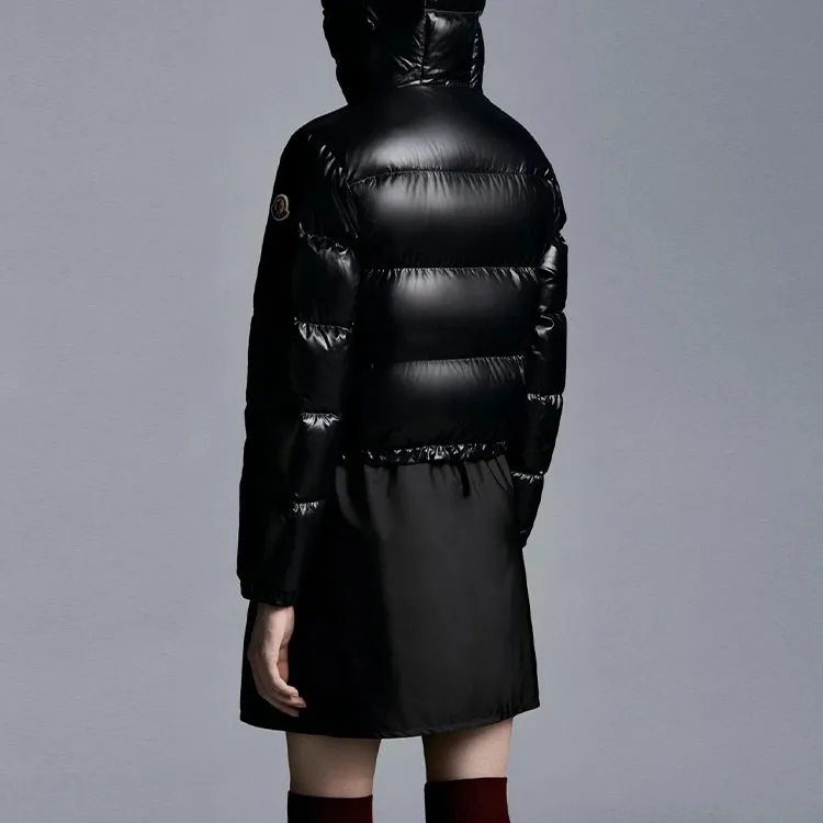 Moncler Down Jacket Women's Black-3