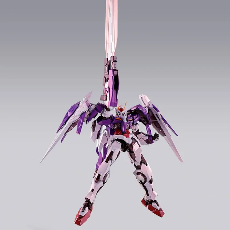 BANDAI Metal Build 10th Anniversary Trans am Raiser Full Particel Version Action Figures Purple-1