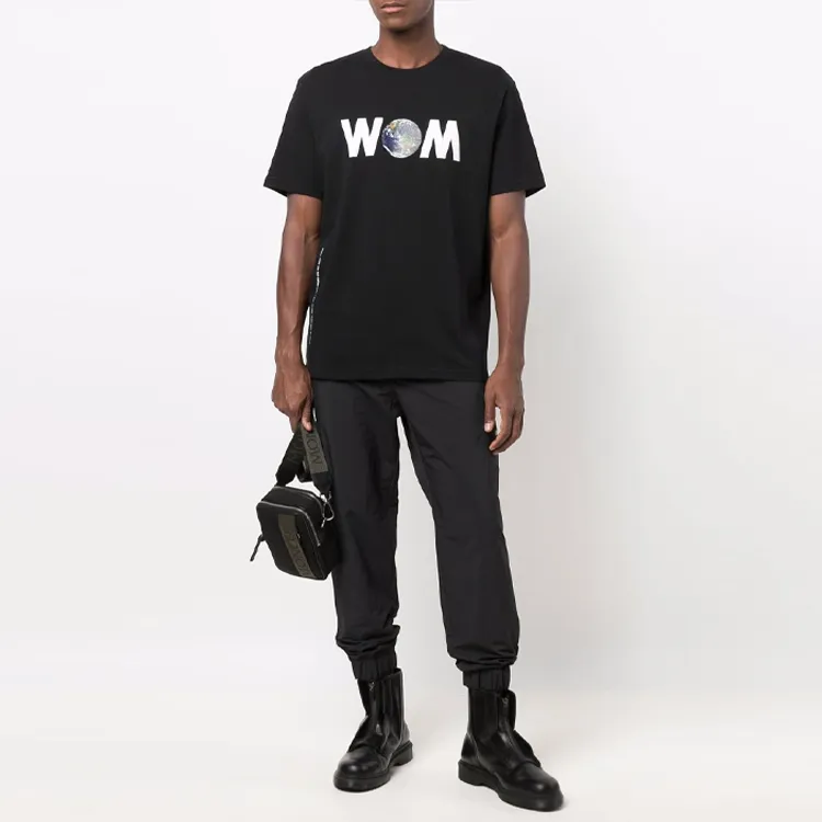 Moncler T Shirts Men Black-1