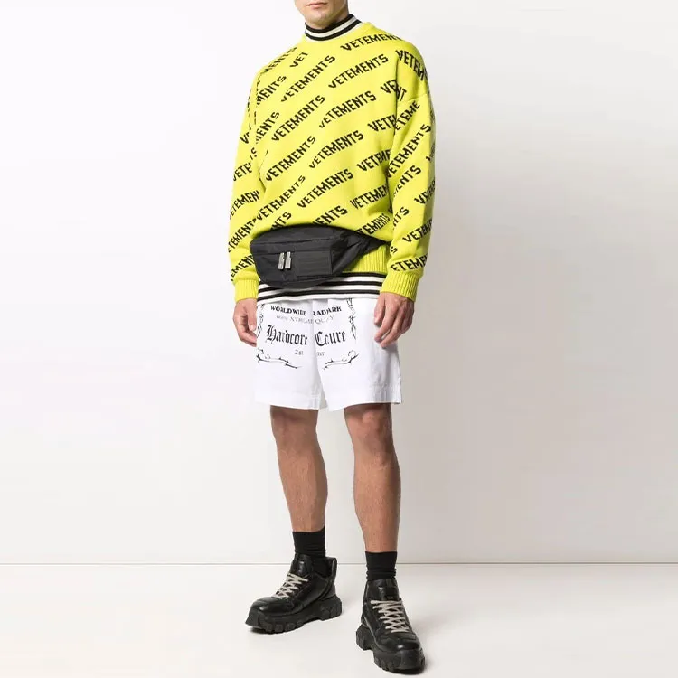 Vetements Monogram Knitted Jumper-1
