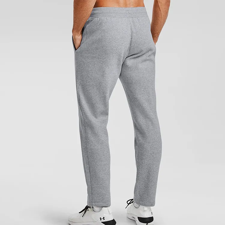 Under Armour Knitted Sweatpants Men's Steel Heather Light Gray-4