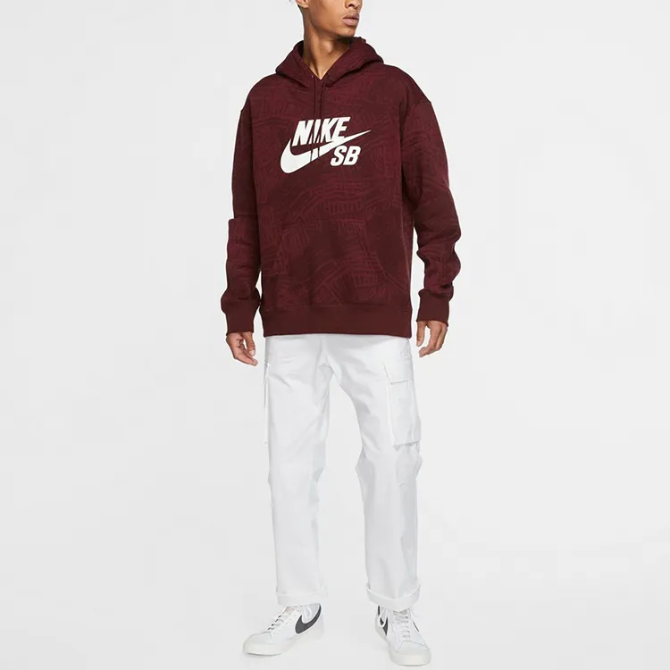 Nike Sweatshirts Men Burgundy-2
