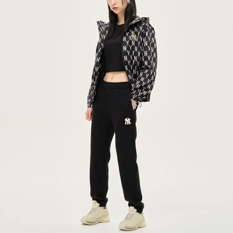 MLB Old Flower Jackets Unisex Black-3
