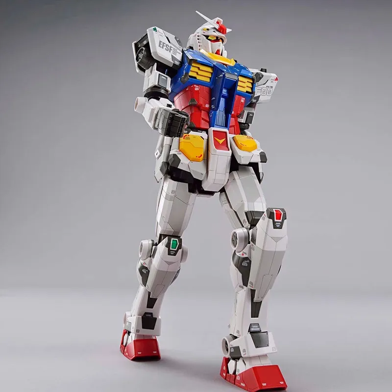 BANDAI First Gundam RX 78 1/48 Mobile Suit Gundam RX 78F00 With Base Model Kits-4