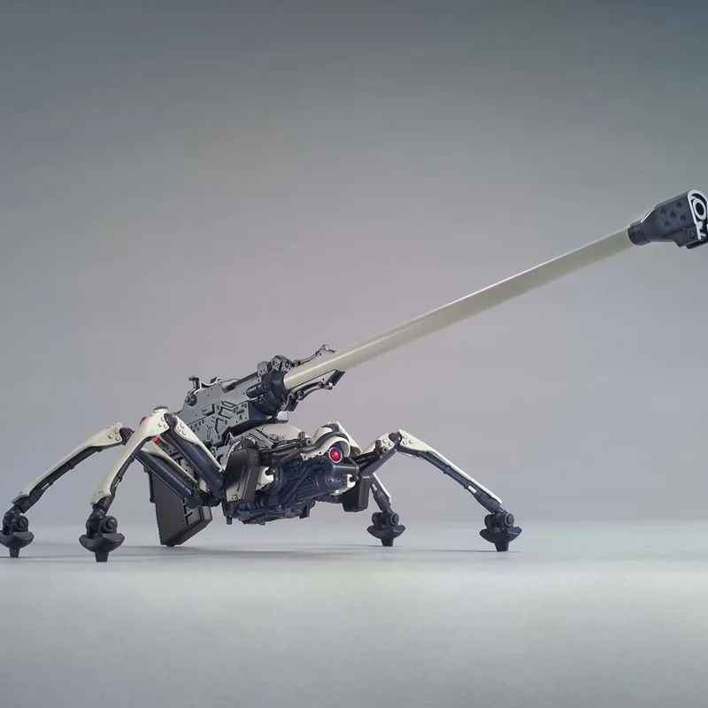 BANDAI HG Collection 86 Non Existent Theater M1A4 Destruction Power, Long Range Artillery Specification Model Kits-3