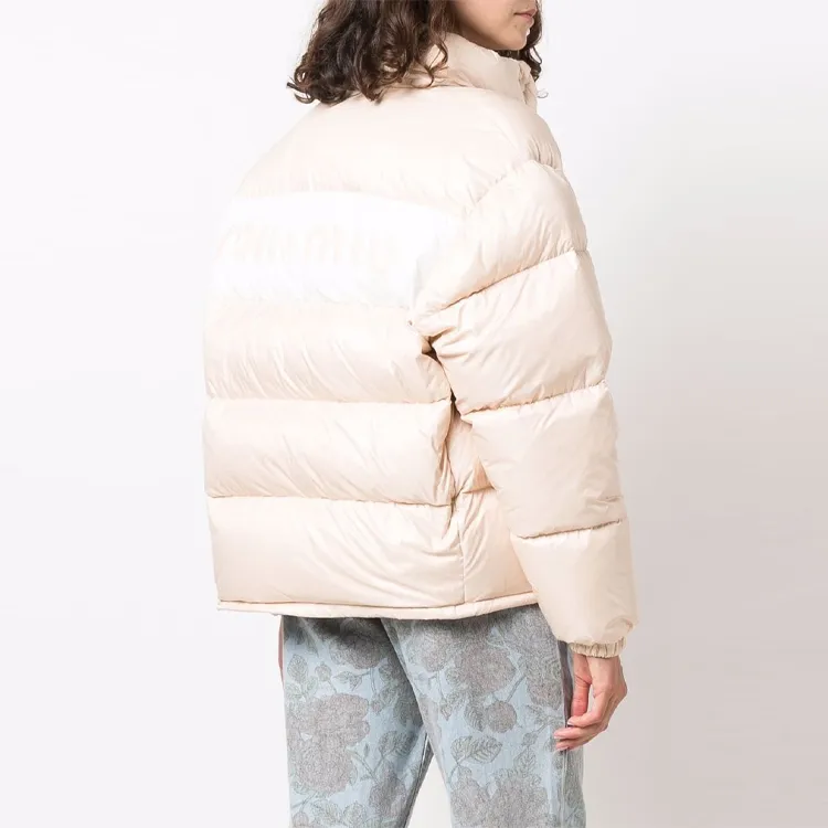 MIU MIU Down Coats Women's Beige-3
