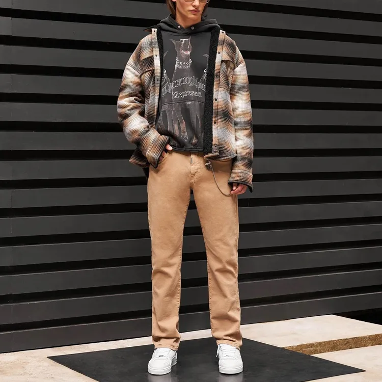 REPRESENT Velvet Jackets Men Brown-3