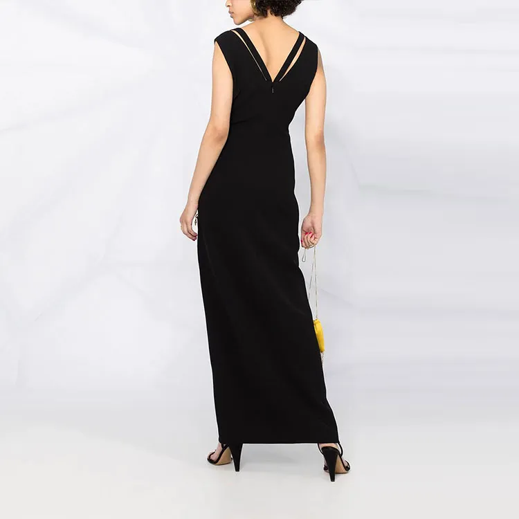 VERSACE VERSACE FW21 Sleeveless Dress Women's Black-2