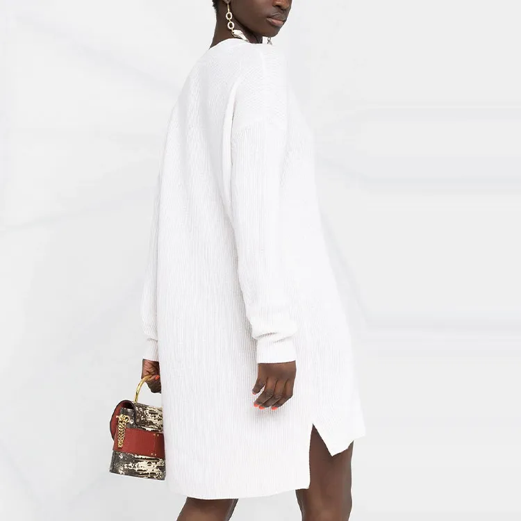 FENDI Long-Sleeved Dresses Women's White-4