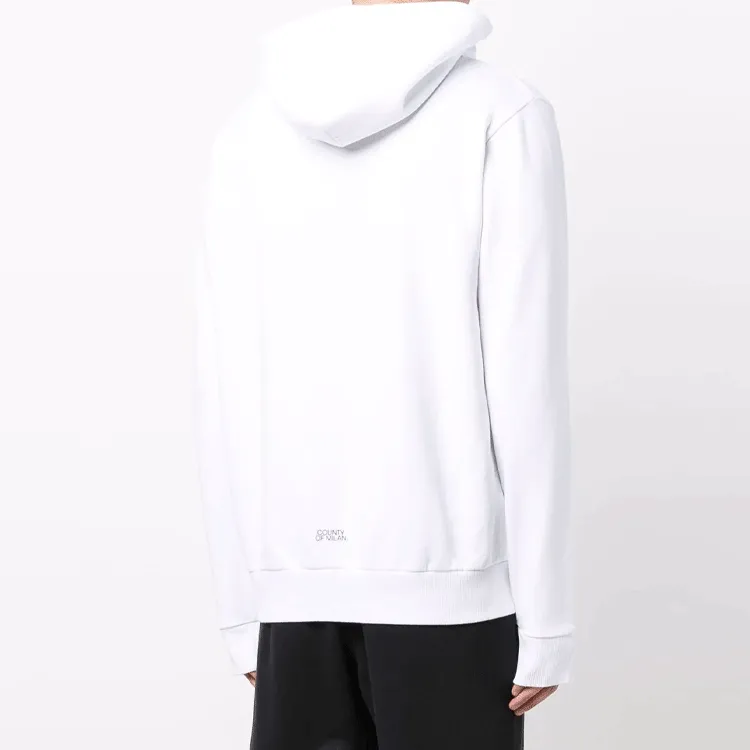 Marcelo Burlon County Of Milan Wolf-print Cotton Hoodie-3