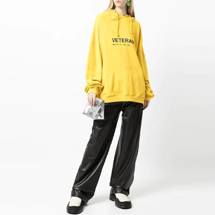 Hood By Air Sweatshirts Unisex Yellow-4