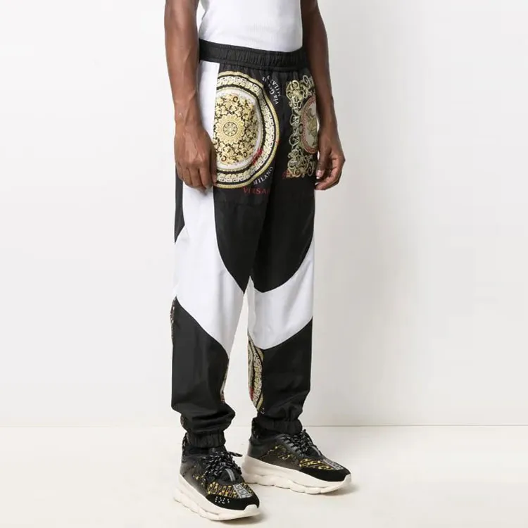 VERSACE Barocco Mosaic Motif Pants-4