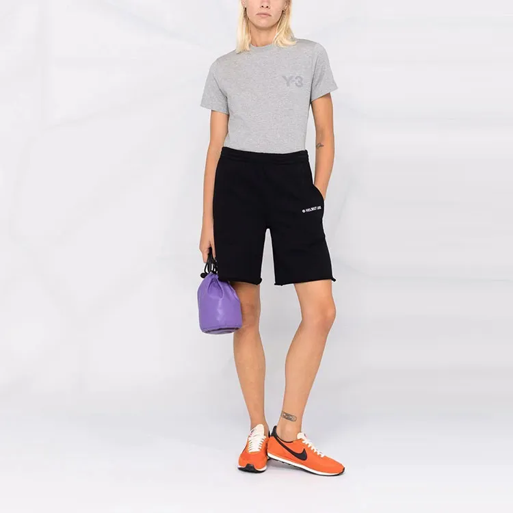 Y 3 T Shirts Women's Gray-1
