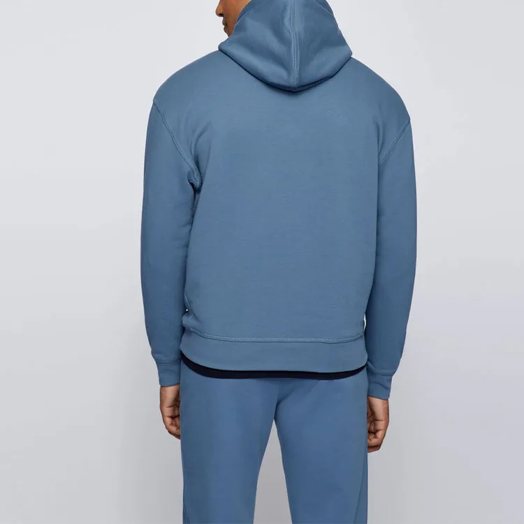 HUGO BOSS x Russell Athletic Sweatshirt Men's Blue-4