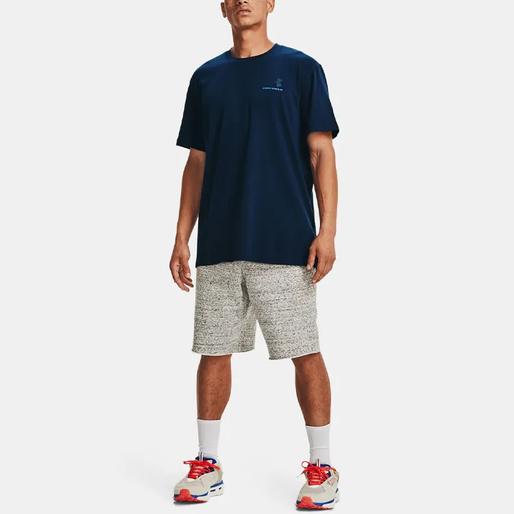 Under Armour Straight T Shirt Men's Blue-2
