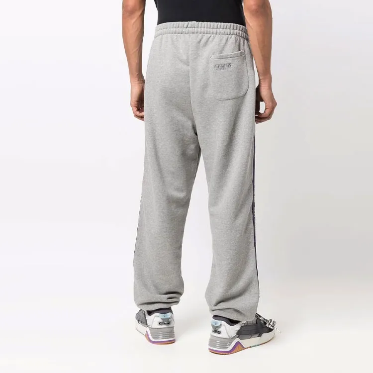 Vetements Knitted Sweatpants Unisex Gray-3