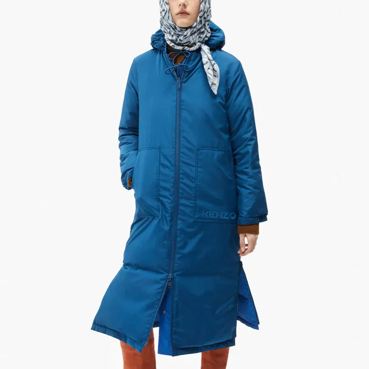 KENZO Down Jackets Women's Blue-7