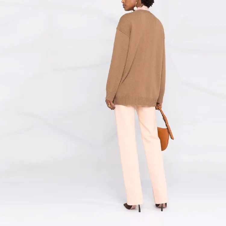 FENDI FW21 Knitwear Women's Brown-2