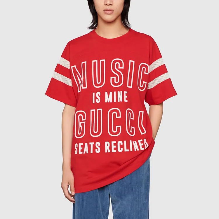 GUCCI T Shirts Men Red-2