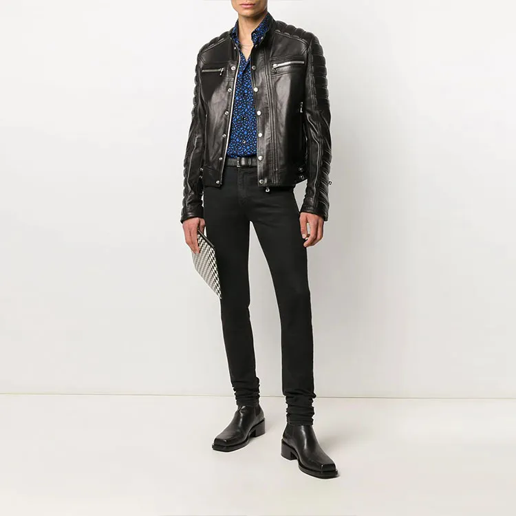 BALMAIN Jackets Men Black-1