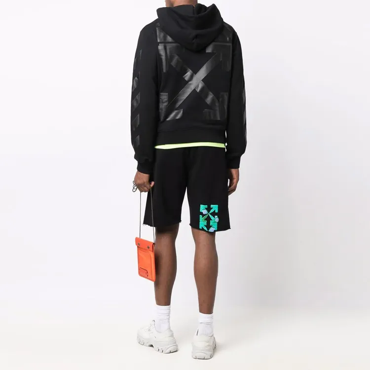 OFF WHITE Rubber Arrows Skate Slim Hoodie-1