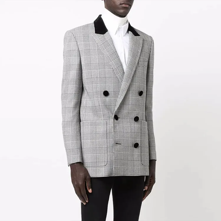 BALMAIN Business Suits Men Black-1